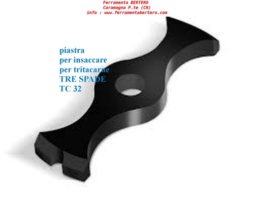 Piastra per insaccare - insaccare,