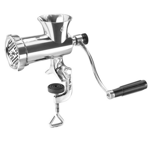 Tritacarne manuale inox - manuale, 8